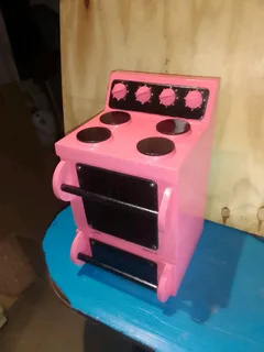 Interactive children&#39;s microwave and stove set