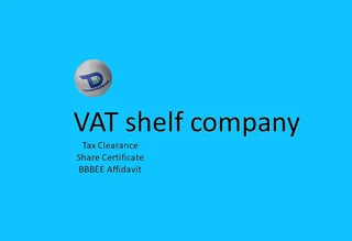 VAT company available for sale