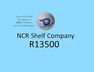 NCR shelf company available to operate with cash loans