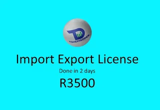 Import Export registration done fast R3500