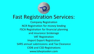 Business registration services done fast