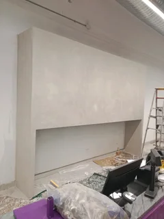 Drywall partition