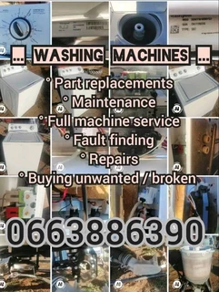 Washing machine repairs