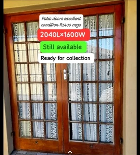 Patio DoorsSolidMarantiGoodConditionR1200