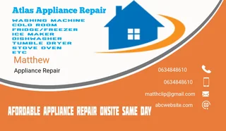 Appliance Repair 063 484 8610