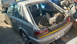 Stripping Mazda 323