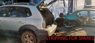Stripping Hyundai Tucson