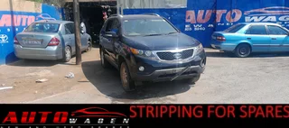 Stripping Kia Sorento SUV