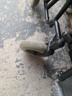 Leather Wheel Chair - Excellent Condition