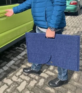 Portable Acoustic Privacy Desk Screen – Foldable &amp; Lightweight