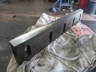 Granulator Blades for Plastic industry Sharpened