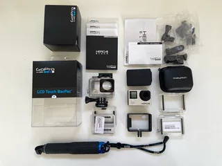 Go Pro Hero 4 black + LCD touch
