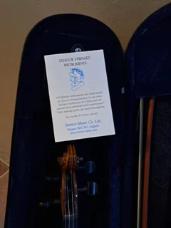 Yamaha DGX 660 portable piano and Stenor Violin