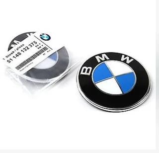 BMW Blue and white Bonnet and Trunk Badges R300 per set