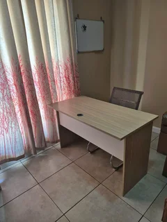 Office desk and chair