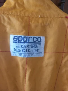 Go kart racing suit