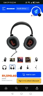 JBL Quantum 100 Wired Over-Ear Gaming Headset - Black