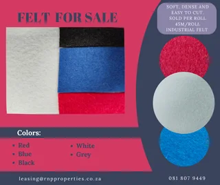 Felt Material for Sale