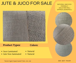 Jute and Juco Material for Sale