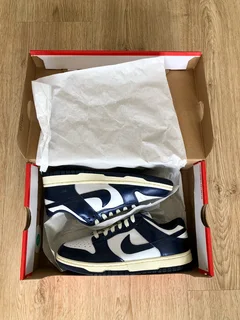 Nike Dunk Low “Vintage Navy”