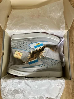 Jordan 2 Grey Fog x Union LA