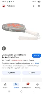 OSAKA PADEL RACKET