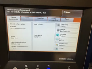 Xerox C70 Production Printer