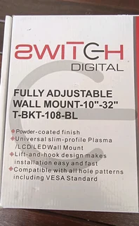 NEW Fully Adjustable/Swivel Wall Mount 32&#34; TV Bracket