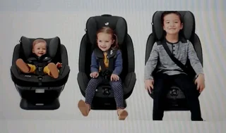 JOIE STAGES CAR SEAT WITH NEW BORN INSERT