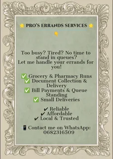 Pro's Errands Services