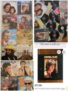 Big price DROP only R695 for all Vinyl record collection,total of 85 records