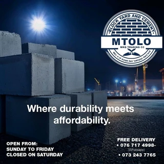 Block Yard and Cement