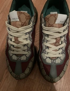 Gucci GG Rhython Brick Red Sneaker