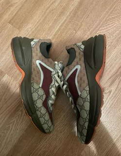 Gucci GG Rhython Brick Red Sneaker