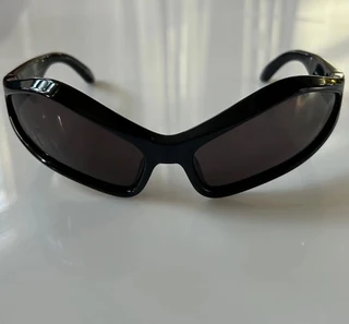 Balenciaga Black Fennec Sunglasses