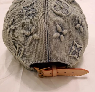 Louis  Vuitton Monogram washed denim cap