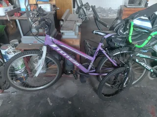 3 mountain Bikes bikes at 2000 altogether