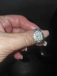White gold diamond engagement ring please whatsapp on (082 654 3525) do not phone i dont answer un