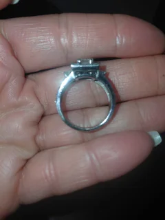 White gold diamond engagement ring please whatsapp on (082 654 3525) do not phone i dont answer un