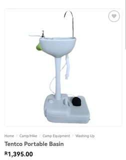 Outdoor Camping Basin