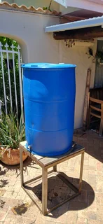rain water tank with stand