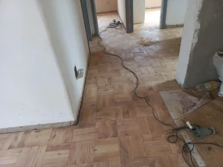 Parquet flooring restoration