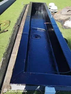 Waterproofing torch-on heavy duty rubberizing and roofs repairs