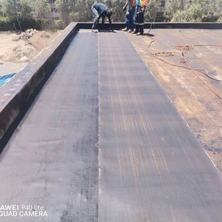 Waterproofing torch-on heavy duty rubberizing and roofs repairs