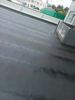 Waterproofing torch-on heavy duty rubberizing