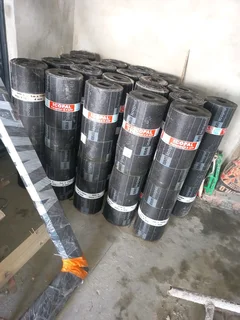 Waterproofing torch-on heavy duty rubberizing