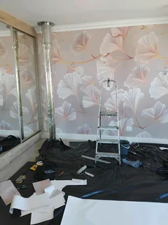 Wallpapers installation and supplies