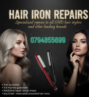 Hair iron/ straightener repairs ...