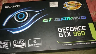 Gigabyte g1 gaming Nvidia gtx 960 2gb original packaging
