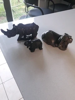 African carved animals